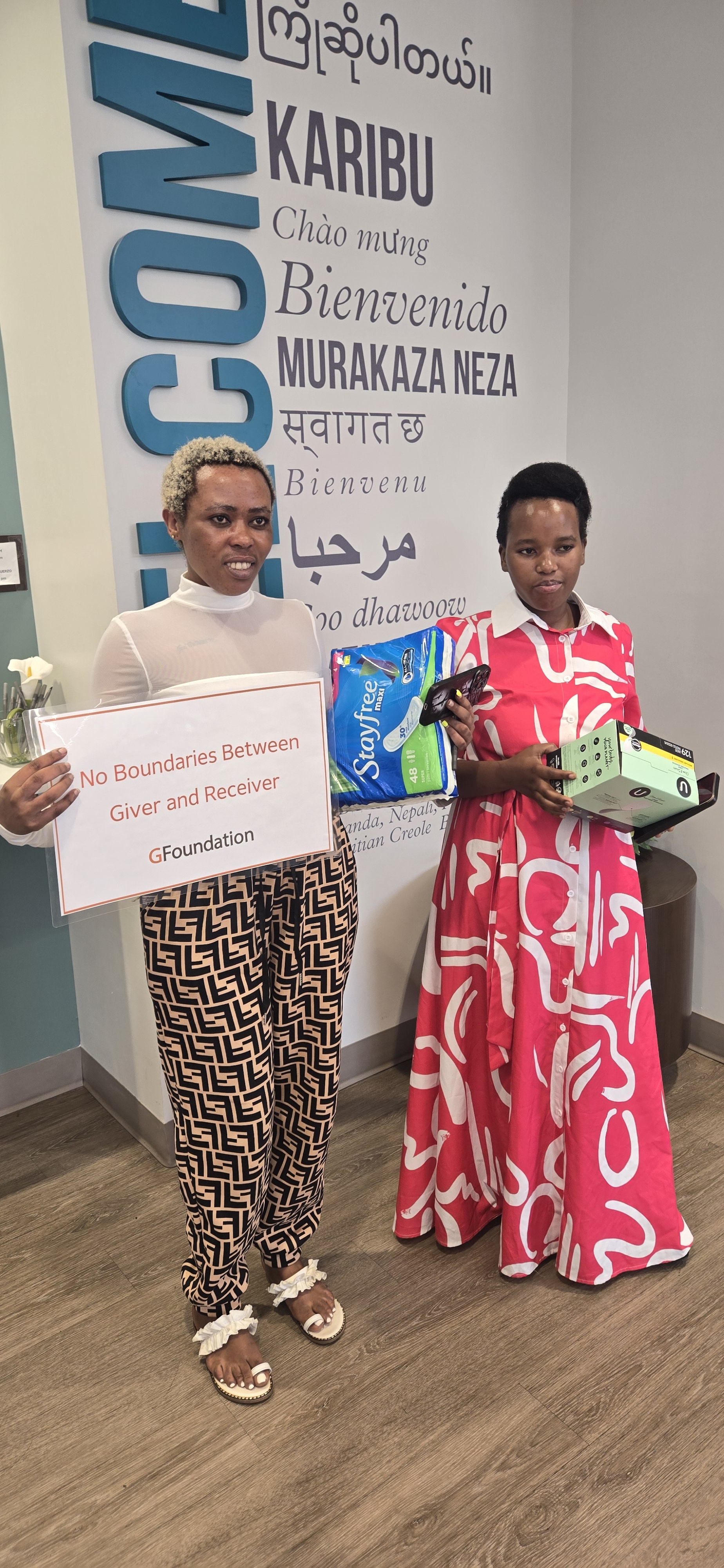 Continued Sanitary Pads Support with Catholic Charities of Louisville