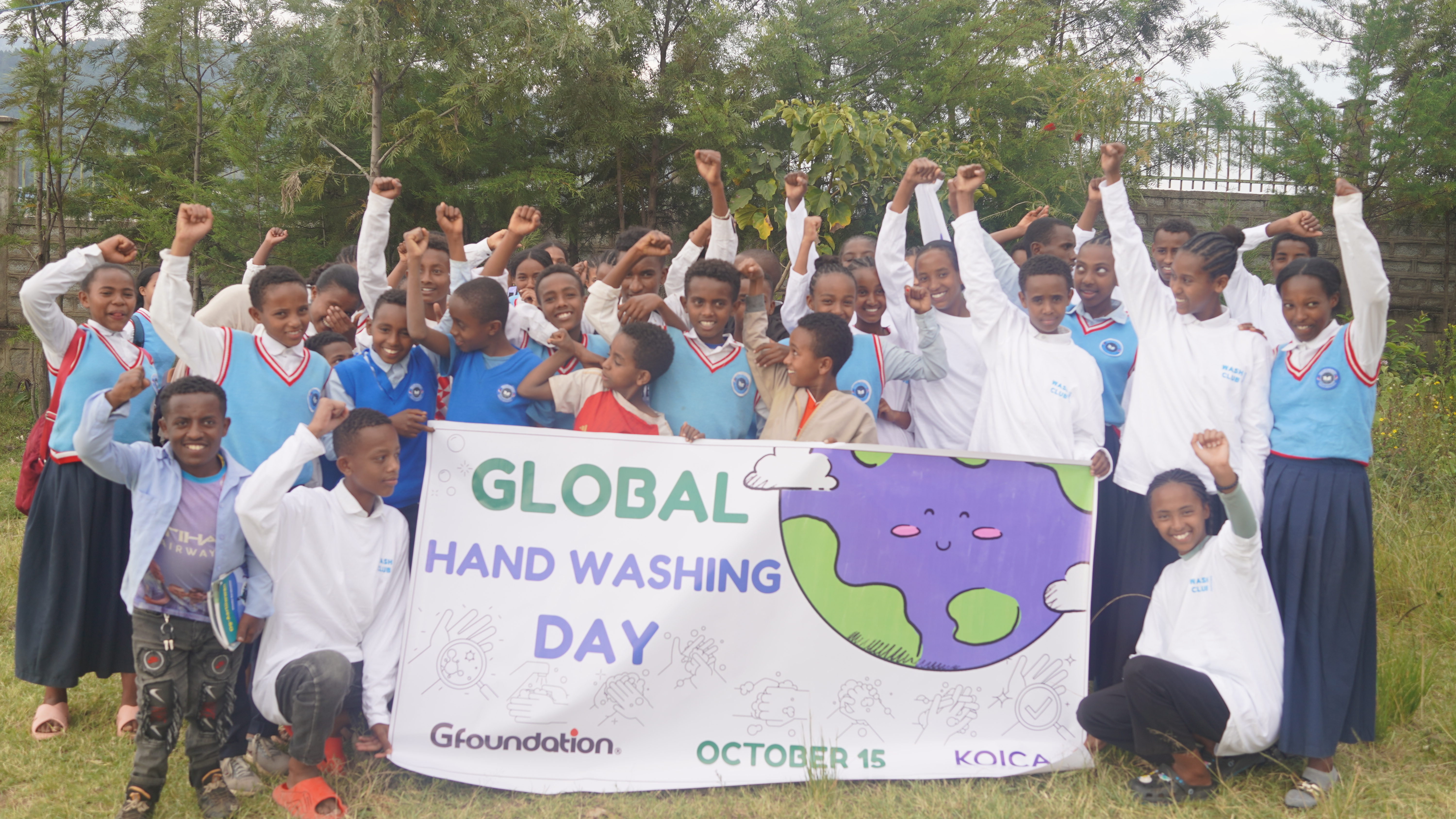 A Day of Handwashing Education in Ethiopia