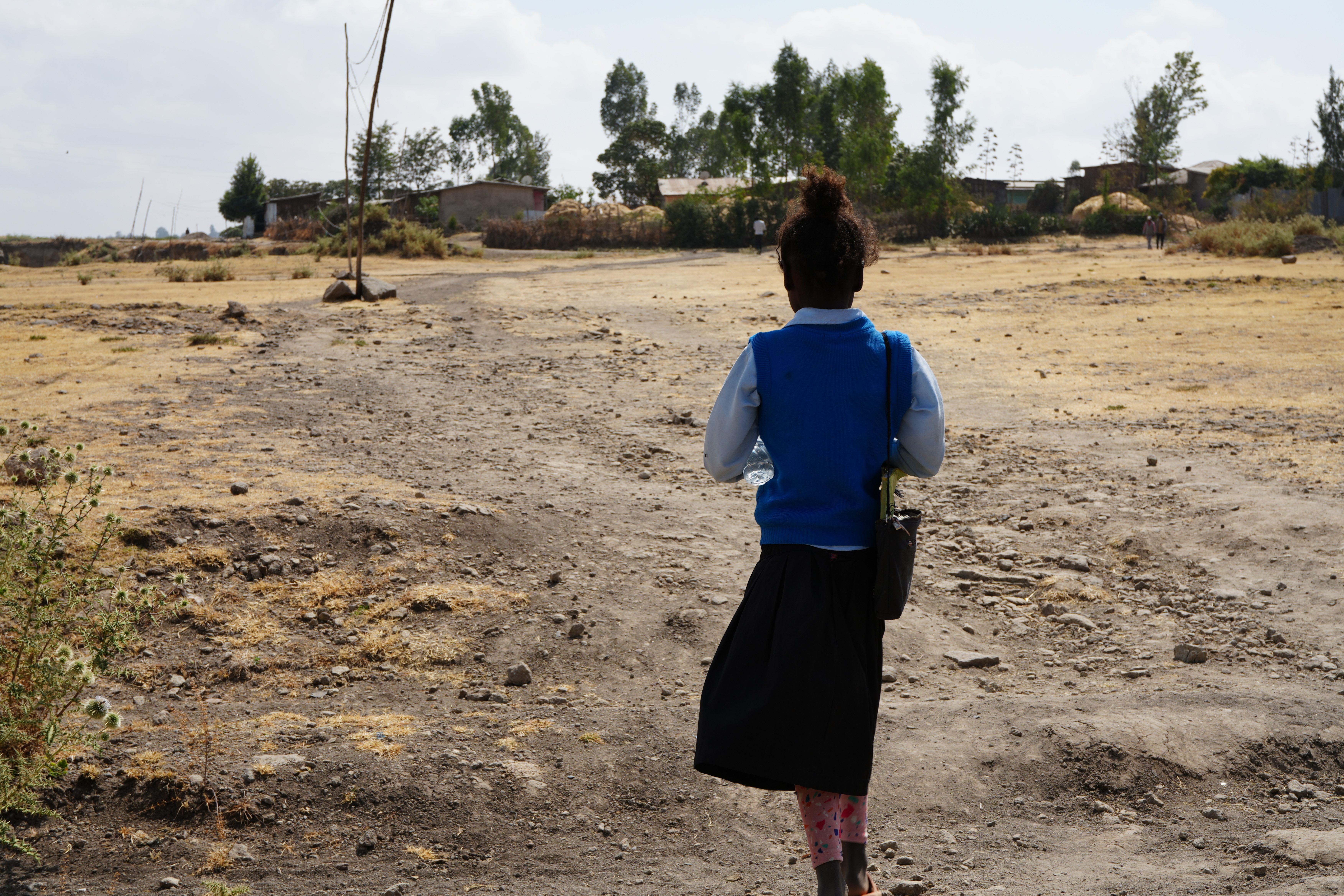 Mekdes Walks 40 Minutes to School — and Hopes the Days Don’t Stop
