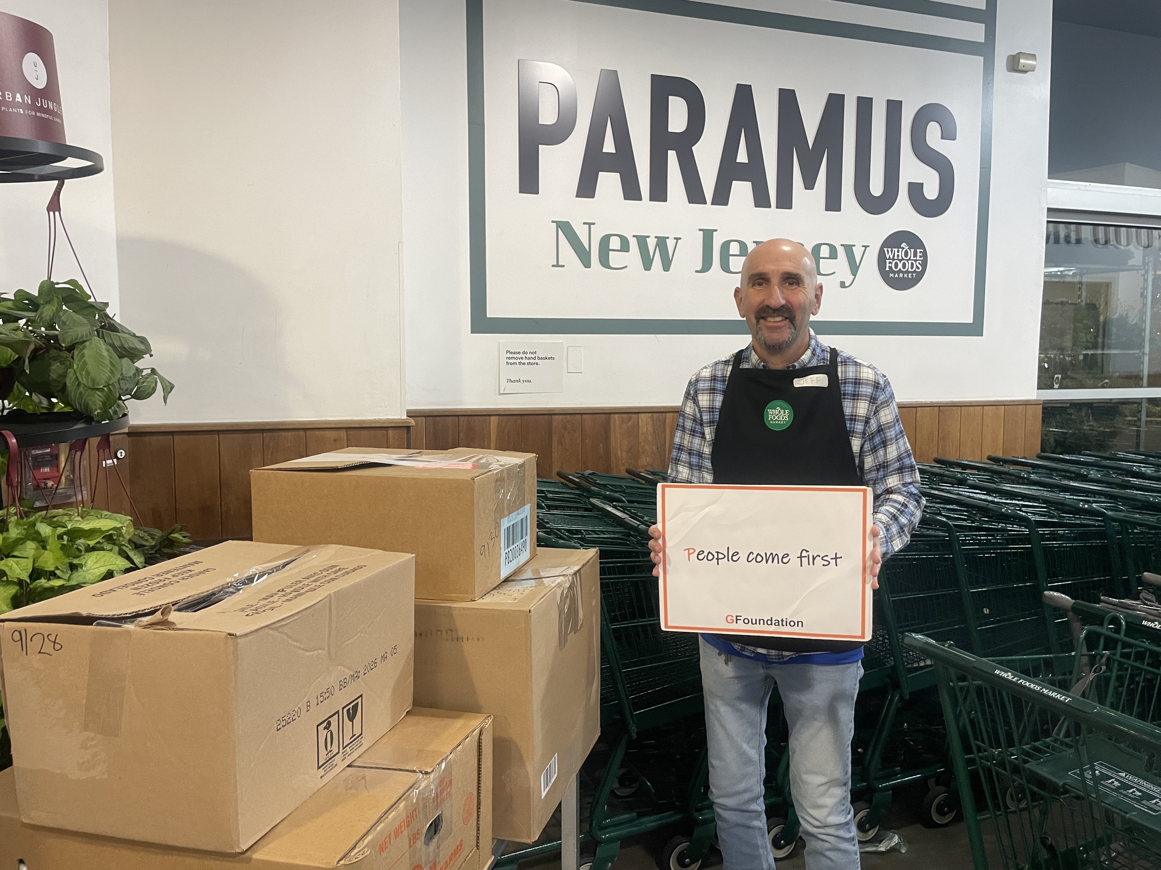 Whole Foods Market Paramus Supports Hygiene Kits for Families in Need