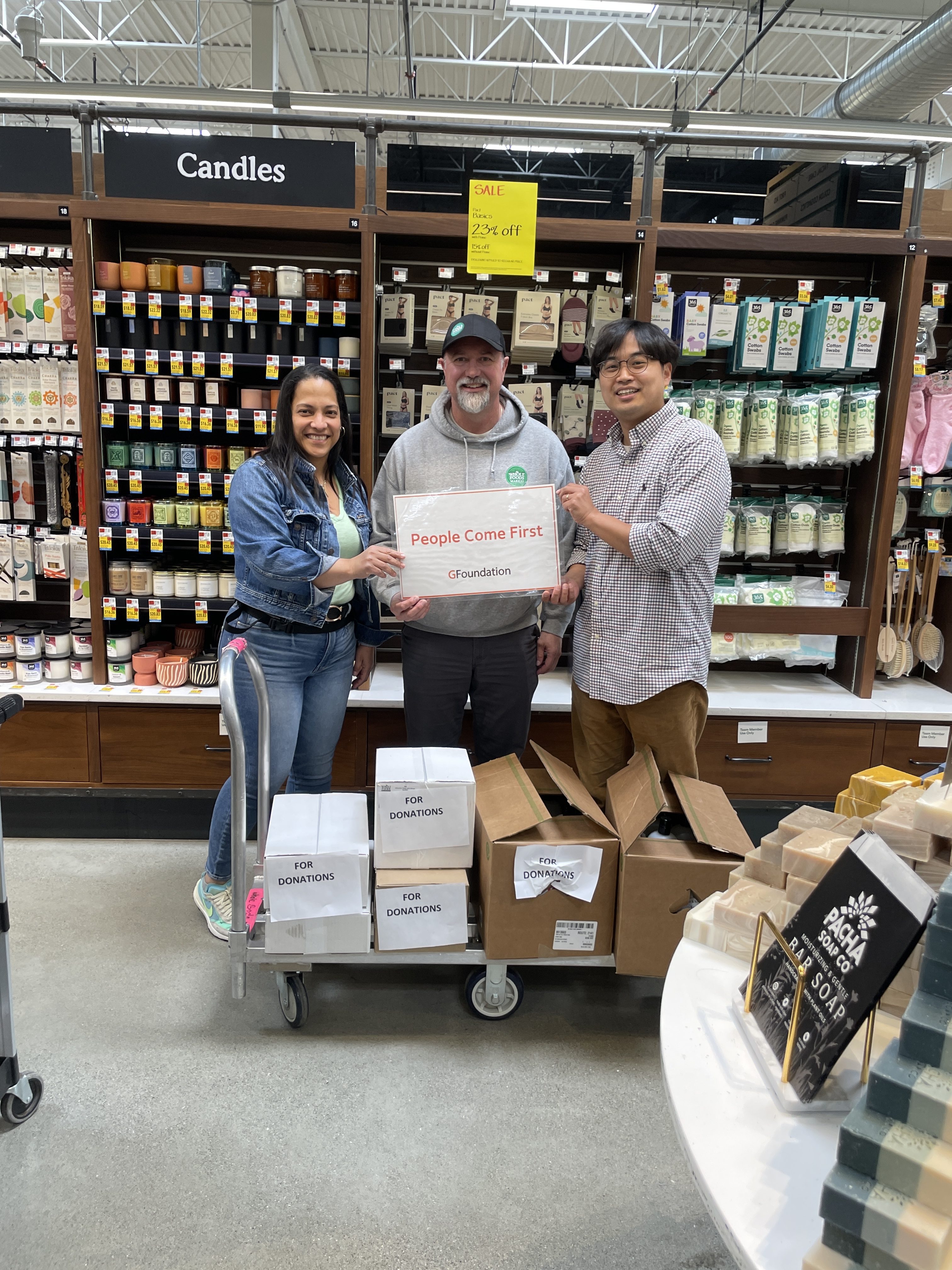 Whole Foods Market Closter Supports Hygiene Kits for Mothers and Families